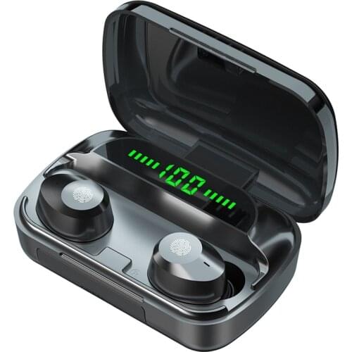 M5 TWS 5.1 Wireless Bluetooth Headphones Press Control Noise Canceling Stereo Built-in Microphone Sports Headset