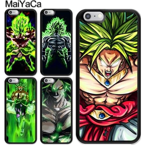 Broly Super Anime Case For iPhone 12 Mini 11 Pro MAX X XR XS MAX SE 2020 6S 7 8 Plus 5s Cover