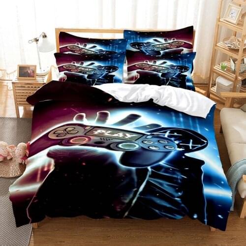 Bedding set duvet cover set 3d bedding digital printing bed linen queen size bedding set fashion design