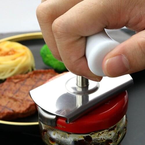 Can Opener Jar Bottle Adjustable Manual Stainless Steel Easy Kitchen Tool Manual Home Tool H99F