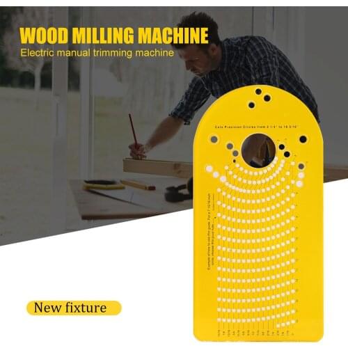 Circle Cutting Jig Electric Hand Wood Trimmer/Router Woodworking Milling Circle Groove Trimming Machine Accessories