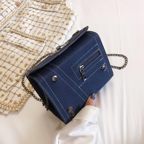 Small Bag Bag Frosted Retro Single Shoulder Bag Quality Bag 2020 New Korean Version Autumn and Winter Girl Messenger Bags Women