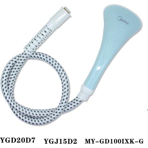 Garment Steamer Parts guide hose with brush spray steam pipe closet MY-GD1001XL-G/YGJ15D2 hose nozzle for Midea