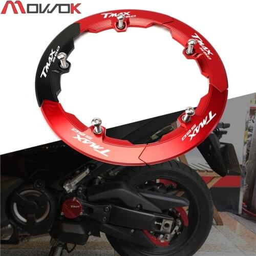 2020 New Scooter Accessories TMAX560 CNC Transmission Belt Pulley Protective Cover Guard For Yamaha Tmax T-MAX 560 Tmax560
