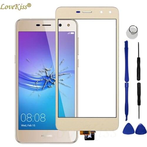 Front Panel For Huawei Y6 Y5 2017 Y5 III MYA-L22 MYA-L23 Y5III Touch Screen Sensor LCD Display Digitizer Glass Cover Touchscreen