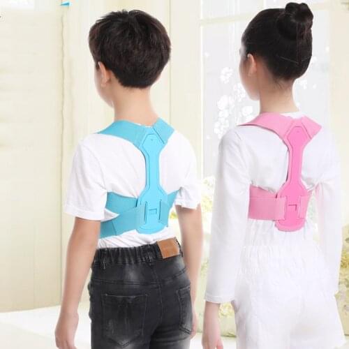 Adjustable Back Brace Corset Spine Support Belt Children Brace Support Belt Spine Back Lumbar Posture Correction