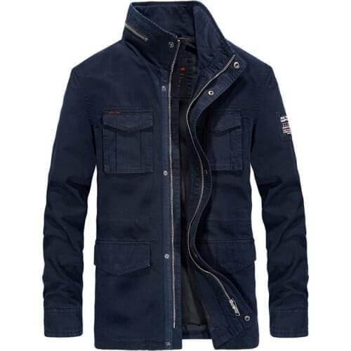 TiLeewon Men's Autumn Parkas