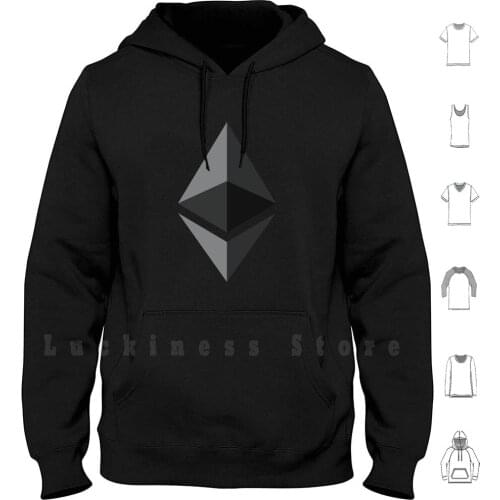 Ethereum Logo hoodies Ethereum Cryptocurrency Crypto Ether Blockchain Bitcoin Eth Coin Smart