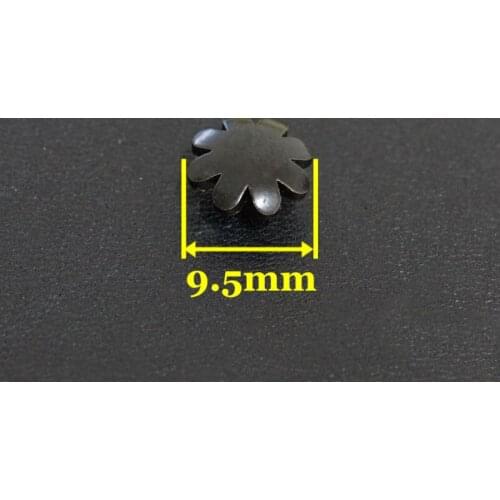 50pc Q18-9.5mm Solid Brass belt screw Chicago Screw Leathercraft