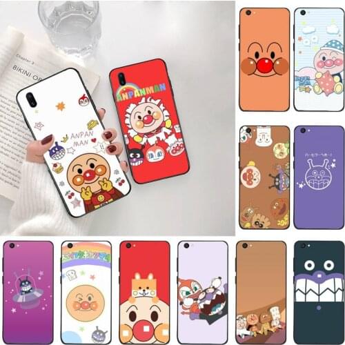 YJZFDYRM Cute cartoon anpanman Soft Rubber Phone Cover For Vivo Y91c Y17 Y51 Y67 Y55 Y7s Y81S Y19 V17 vivos5