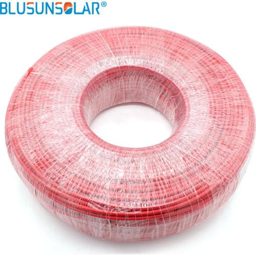 10 Meters lot Red or Black Solar PV Wire for solar system 1.5.0mm sq