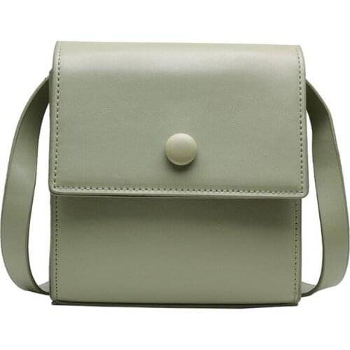 2020 Fashion Mini Crossbody Bag For Women Solid Color Casual Shoulder Messenger Bag Lady Handbags 20#43