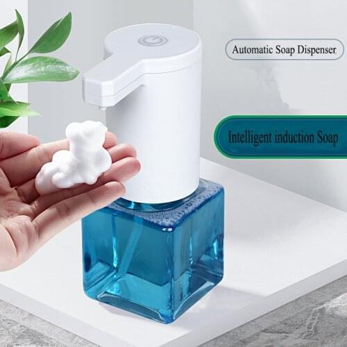 Automatic Liquid Soap Dispenser Auto Induction Foaming Hand Washer Rechargeable Hand Wash Machine With 5 Effervescent Tablet