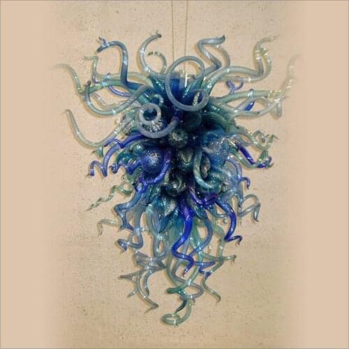 Hotel Big French Vintage Chandelier Top Design Blown Glass Chandelier New Arrival Warranty Italian Designer Glass Pendant Light