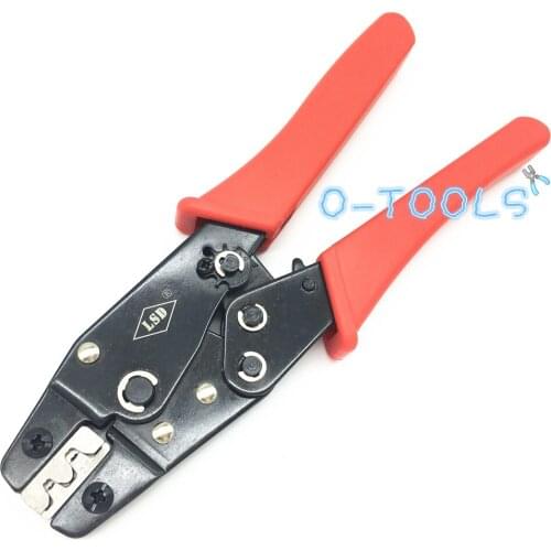 Hand Crimping Pliers HS-02B for crimping non-insulated open plug connectors cable barrel terminals 0.5-2.5mm2 crimping tools