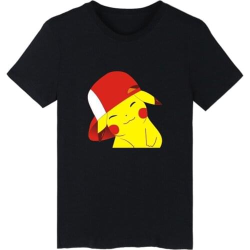 Men Women T-shirt Summer Round Neck Short Sleeve Anime Printed Tee Shirt Skin-friendly Cotton Students Casual Tshirt