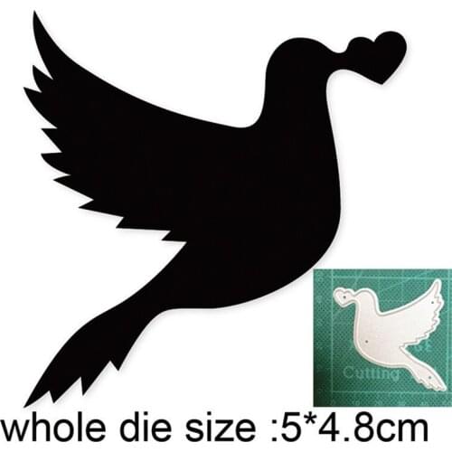 Customized dies Christmas dies Bird Heart Metal Cutting Dies Scrapbooking Craft Dies Stencils diy For Cards Making New Dies 2020