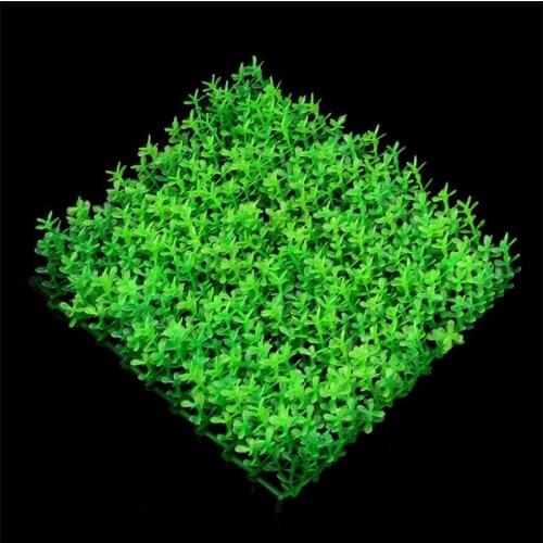 New Green Artificial Lawn Water Grass Aquarium Decoration Aquatic Mimic Plant Accessories In The Fish Tank