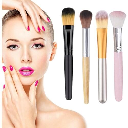 Flat Foundation Makeup Brush Hd Application Blending Of Liquid Cream Brush Full Coverage Make Up Application Ne