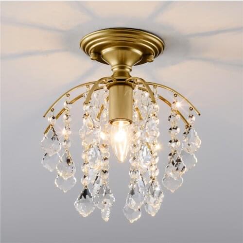 Modern Minimalist Crystal Ceiling Light Indoor Lighting Nordic Home Decor Luxury Living Room Bedroom Pedant Lights
