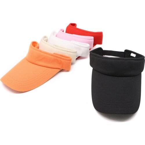 Ente Zomer Sport Zon Cap Mannen Cap Vrouwen Verstelbare Katoen Vizier Uv Bescherming Top Lege Tennis Golf