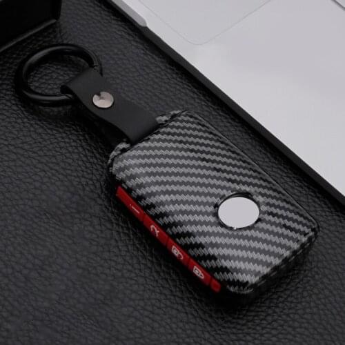 Carbon fiber Silicone Car Key Cover Case For Mazda 2 3 6 Atenza Axela Demio CX30 CX-5 CX5 CX3 CX7 CX9 2014-2017 2018 2019 2020
