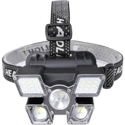 Outdoor Led Headlights Night Fishing Lights High-Power Headlights COB Headlight Rechargeable Fishing Headlight US Plug