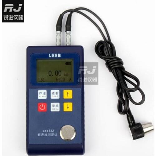 Chongqing Libo Leeb 320/321/322 Ultrasonic Thickness Gauge Cast Iron Ceramic Plastic Resin