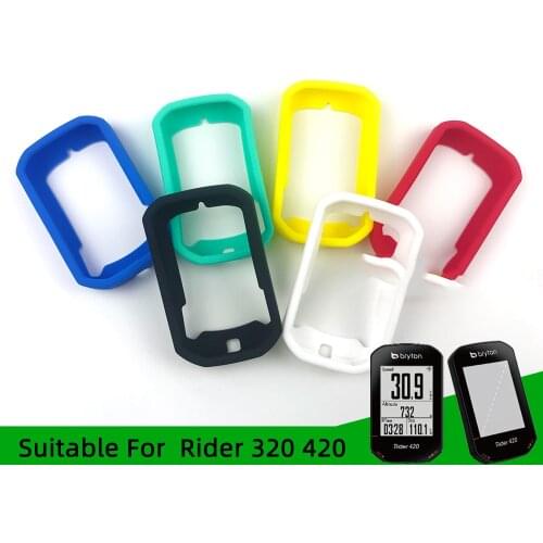 Bicycle Silicone Computer Dust Cover, Cartoon Rubber Protective Cover (for Bryton420) Bikes Cycling