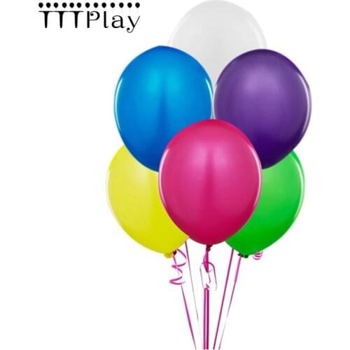 50PCS Colorful Balloons 12 Inch Thick 2.8g Latex Balloons Inflatable Air Ball Wedding Birthday Party Decoration Balloon Supplies