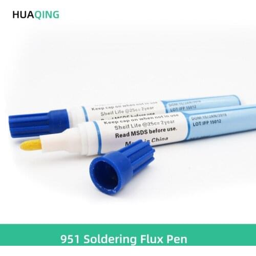 951 soldering pen lead-free no-clean rosin soldering pen PCB welding DIY solar panel