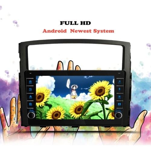 Car Radio Android For Mitsubishi Pajero 4 2006 -2009 2010 2011 2012 2013 2014 Multimedia Player Navigation GPS DVD Tape Recorder