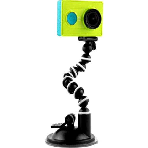Octopus Suction Cup Flexible Car Sucker Holder Mount for GoPro Hero 8/7/6/5/4/3/3+ SJ4000 SJ5000 Mini Camcorder