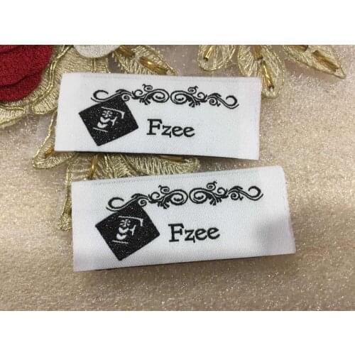 Factory Fashion Customized Sewing Labels Shirt Bags Garment Woven Label Tag For Clothes