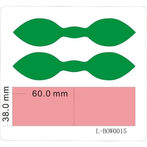 Bow shaping scrapbooking cutting die 15.8mm thick 140*152mm M-BOW0007A