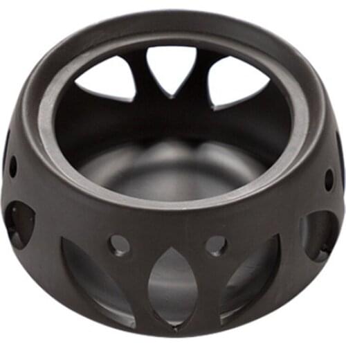 Ceramic Candle Heating Base, Insulation Tea Ceremony Base Warmer Teapot Wine Tea Pot Holder Aromatherapy Furnace Style