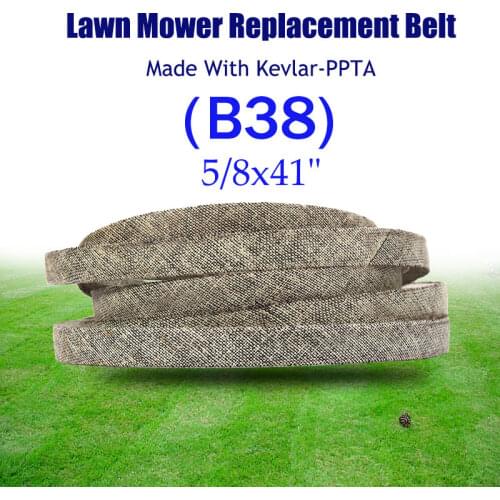 Make with Kevlar Mower Belt 754-0468 954-0468 265-101 75-995 Triangle Belt 5/8x41" B38 V-belt For MTD MKFLGBB2-B38R15