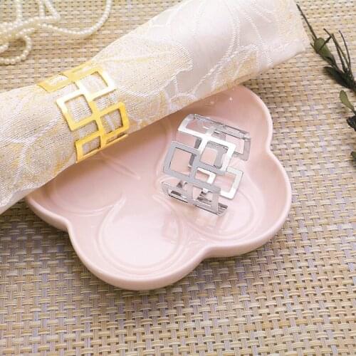Serviette Rings Napkin Holder West Dinner Towel Napkin Ring Party Decoration Table Decoration