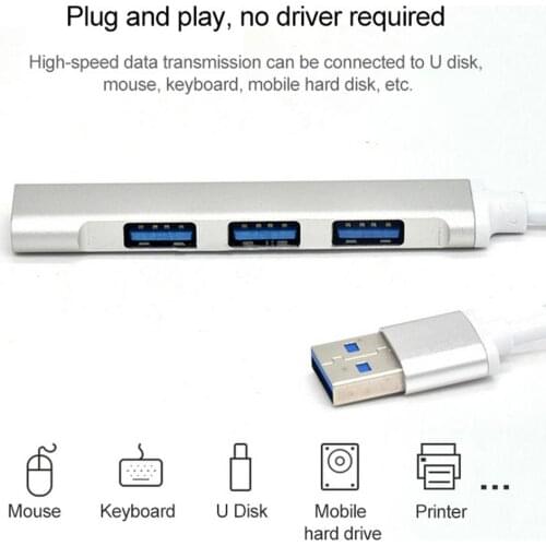 USB C HUB 3.0 3.1 Type C 4 Port Multi Splitter Adapter OTG For Huawei Xiaomi Macbook Pro Air PC Computer Notebook Accessories