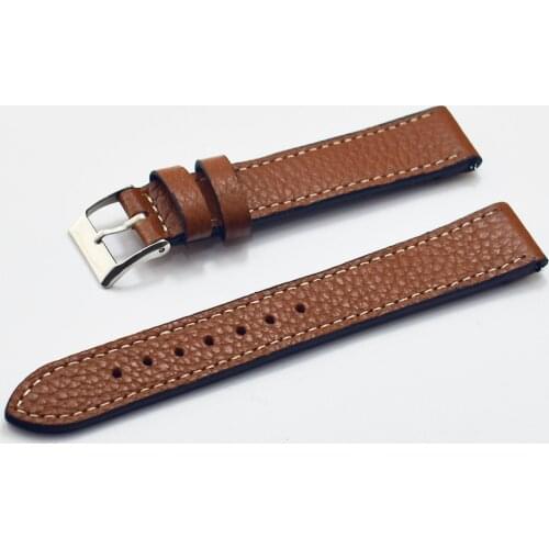 KZfashion Handmade Leather Watchbands 18-24MM Retro GenuineLeather Strap For Military Watch Strap, Fast Delivery 2018 new