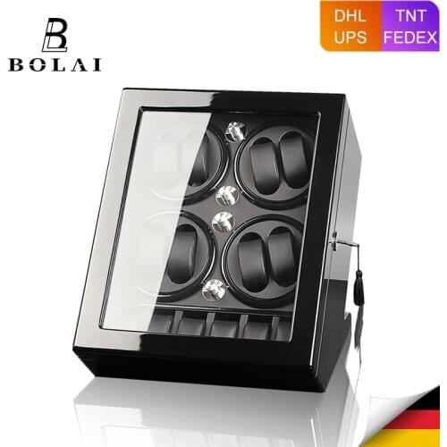 Watch Winder for Automatic 8 + 5 Watches with Super Quiet Motor Setting Flexible Plush Pillow Fit Lady and Man Watches