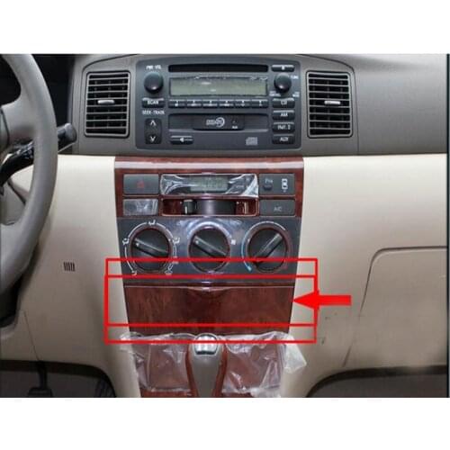 Dashboard Air Conditioning Panel Trim Central Control Cover For BYD F3 F3R