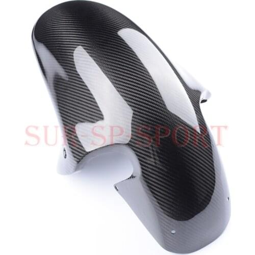 Front Fender Hugger Tire Mudguard Cover For SUZUKI GSX1300R HAYABUSA 07 Full Carbon Fiber 100