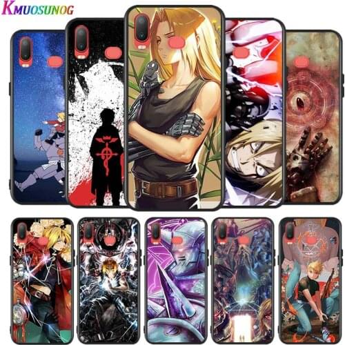 Anime FullMetal Alchemist Silicone Cover For Samsung Galaxy A9 A8 Star A7 A6 A5 A3 Plus 2018 2017 2016 A750 Phone Case