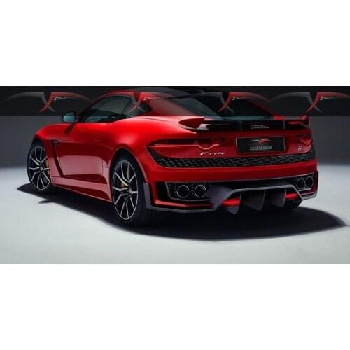 Applicable to F-type Jaguar Refits Ly Large Small Enclosure Aircraft Cover Tail with Four Outlet Exhaust Front Shovel Side Skirt