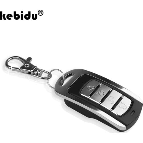 ABCD Wireless RF Remote Control 433 MHz 433.92mhz Electric Gate Garage Door Remote Control KeyChain Controller with Battery