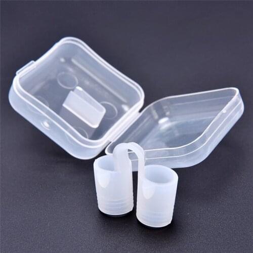 Silicone Anti Snoring Nasal Dilator Breathe Sleep Nose Clip Nasal Dilators Congestion Aid No Strips Snore Stopper Sleep Aid