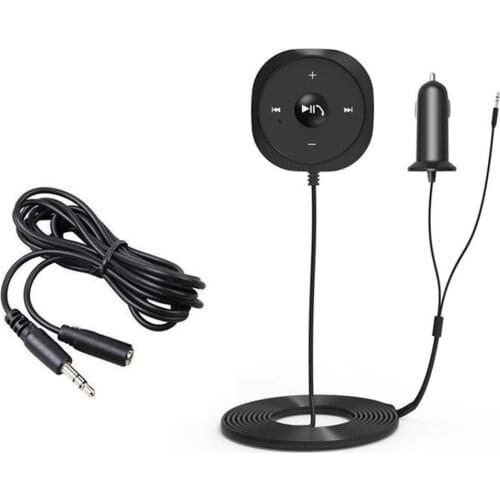 USB2.0 Bluetooth Wireless Car Adapter Kit Hands-free Talking Car Audio Receiver Built-In Mic Music Controller Stereo Sound