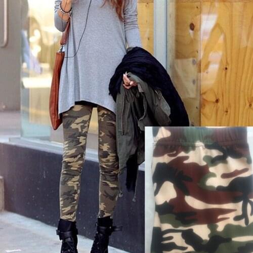 New arrival trousers Camouflage leggings Army green leggings print sexy leggings Women leggings Slimming Leisure Jegging Pants
