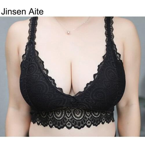Jinsen Aite Plus Size 2019 New Fashion Summer 2 Pcs Sexy V-Neck Sling Wrap Chest Bandeau Tops Women Clothing Lace Tube Top JS194